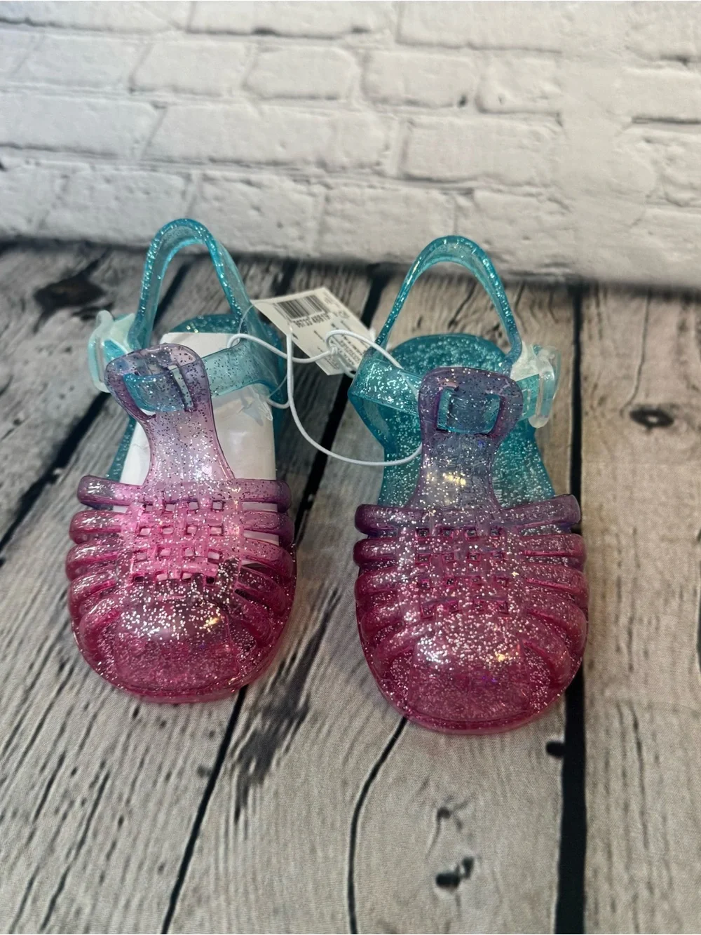 The Children’s Place Pink and Blue Baby Sandals